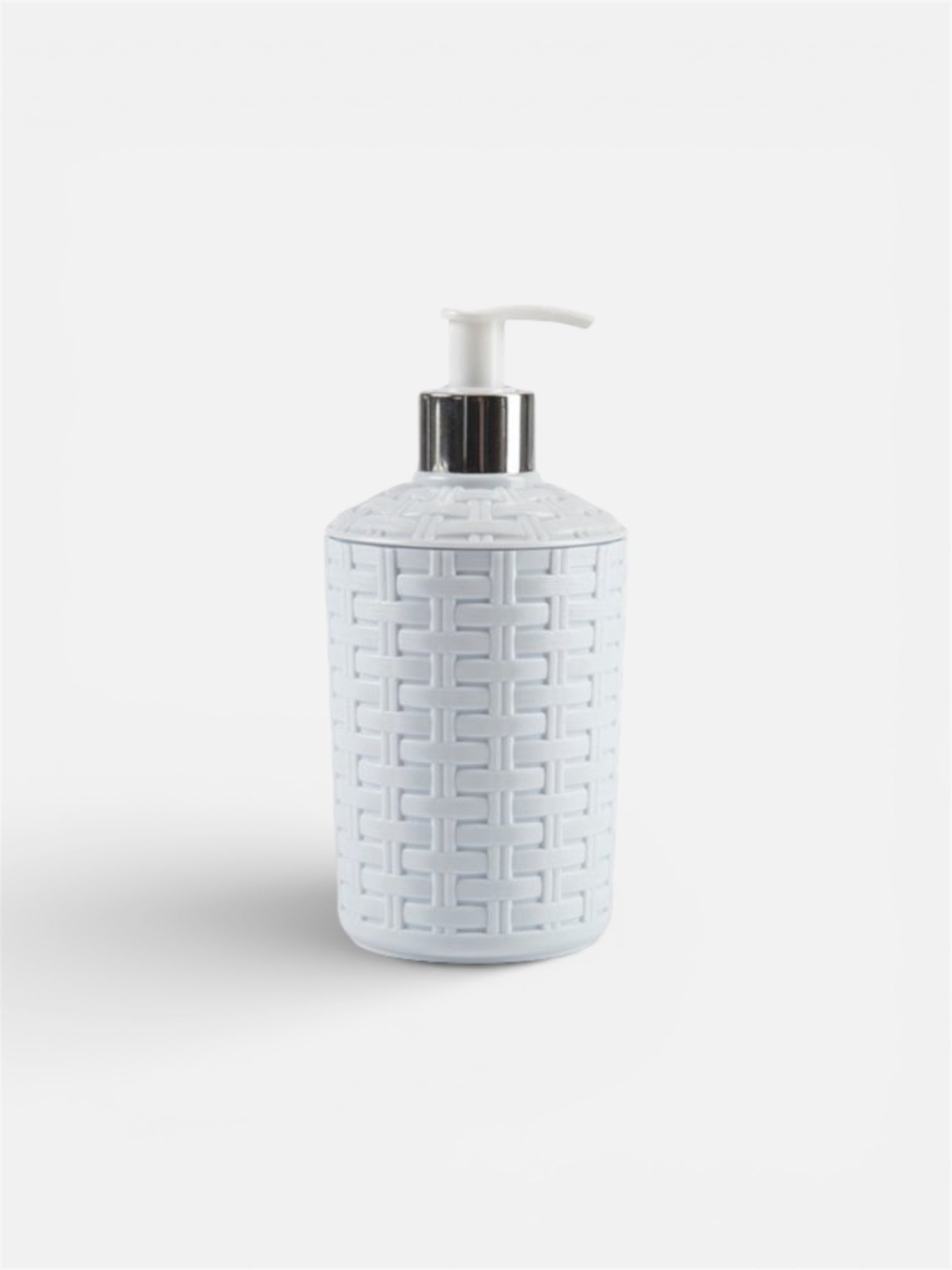 DISPENSER SAPONE LIQUIDO RATTAN BIANCO