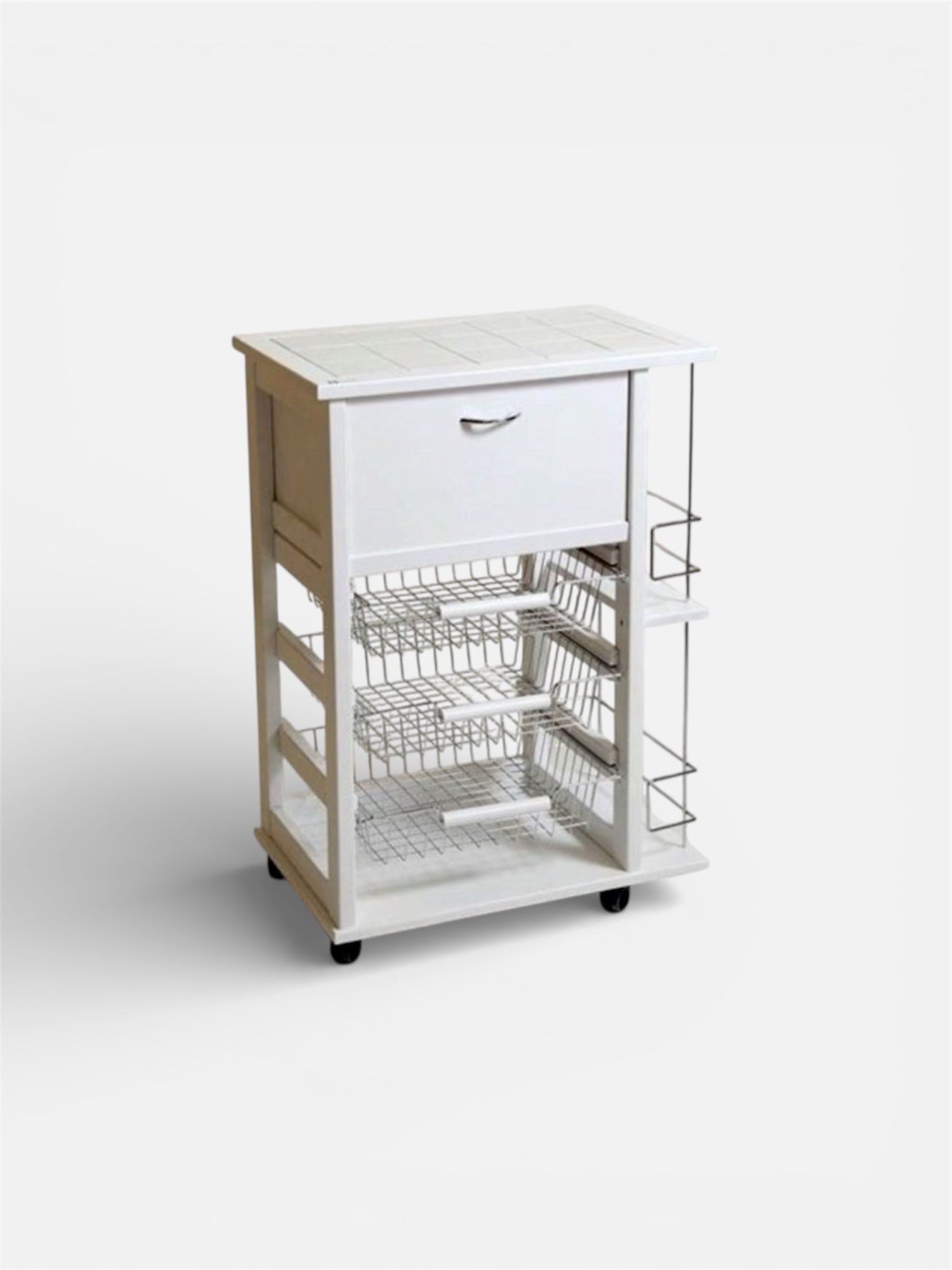 CARRELLO VESUVIO PANE/BOTTIGLIE