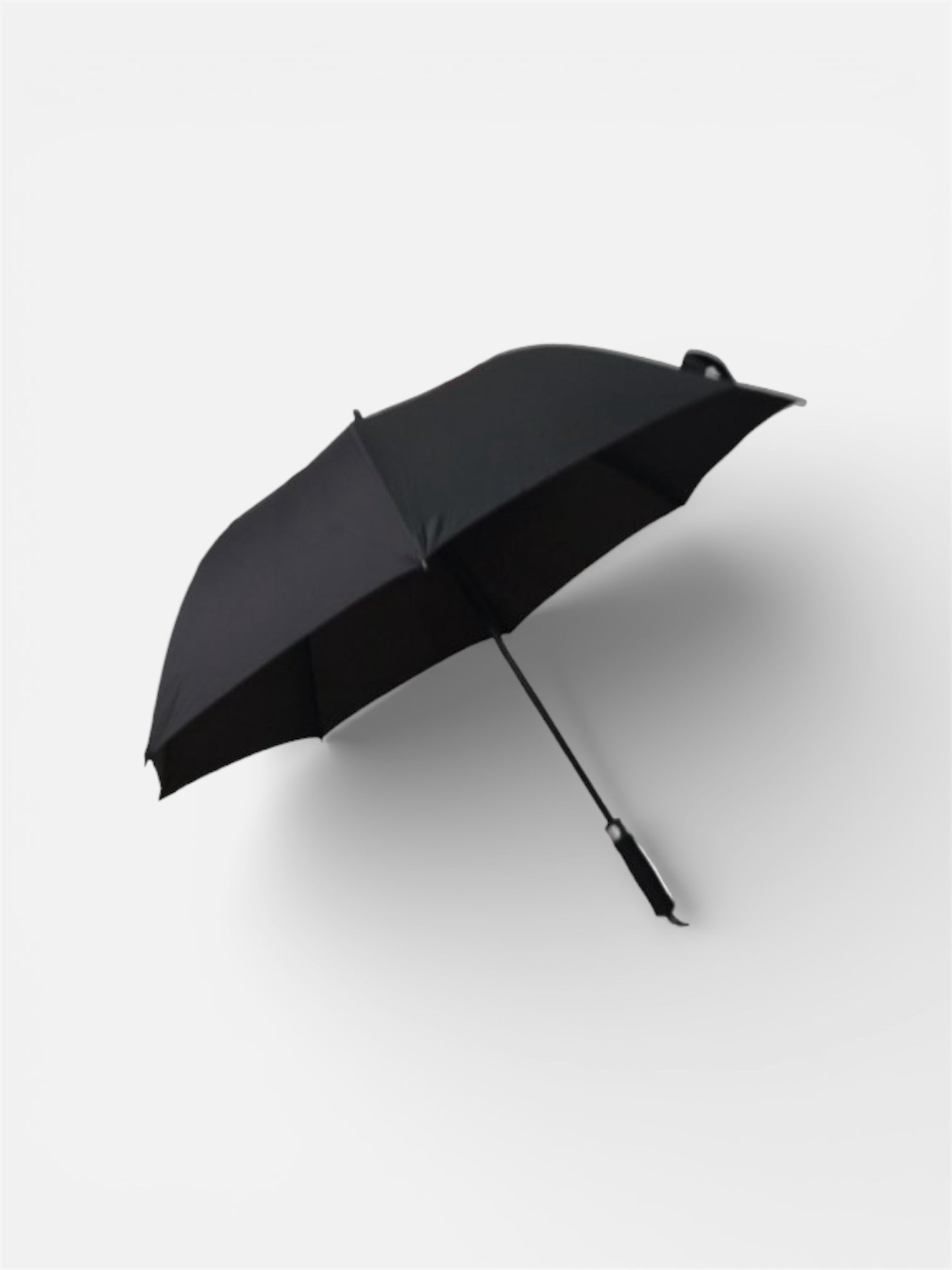 OMBRELLO PONGEE 8 STECCHE AUTOMATICO IMP. DRITTA NERO