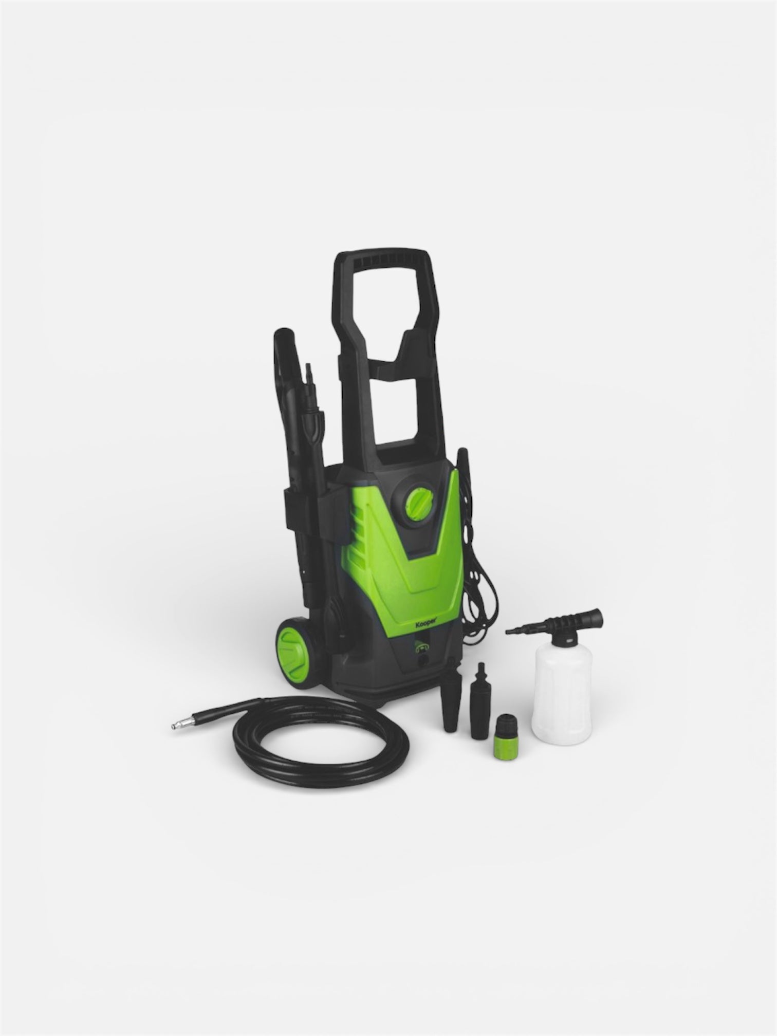 IDROPULITRICE LANCIA CON GETTO REGOLABILE E RUOTE IN PLASTICA 1800W 135BAR