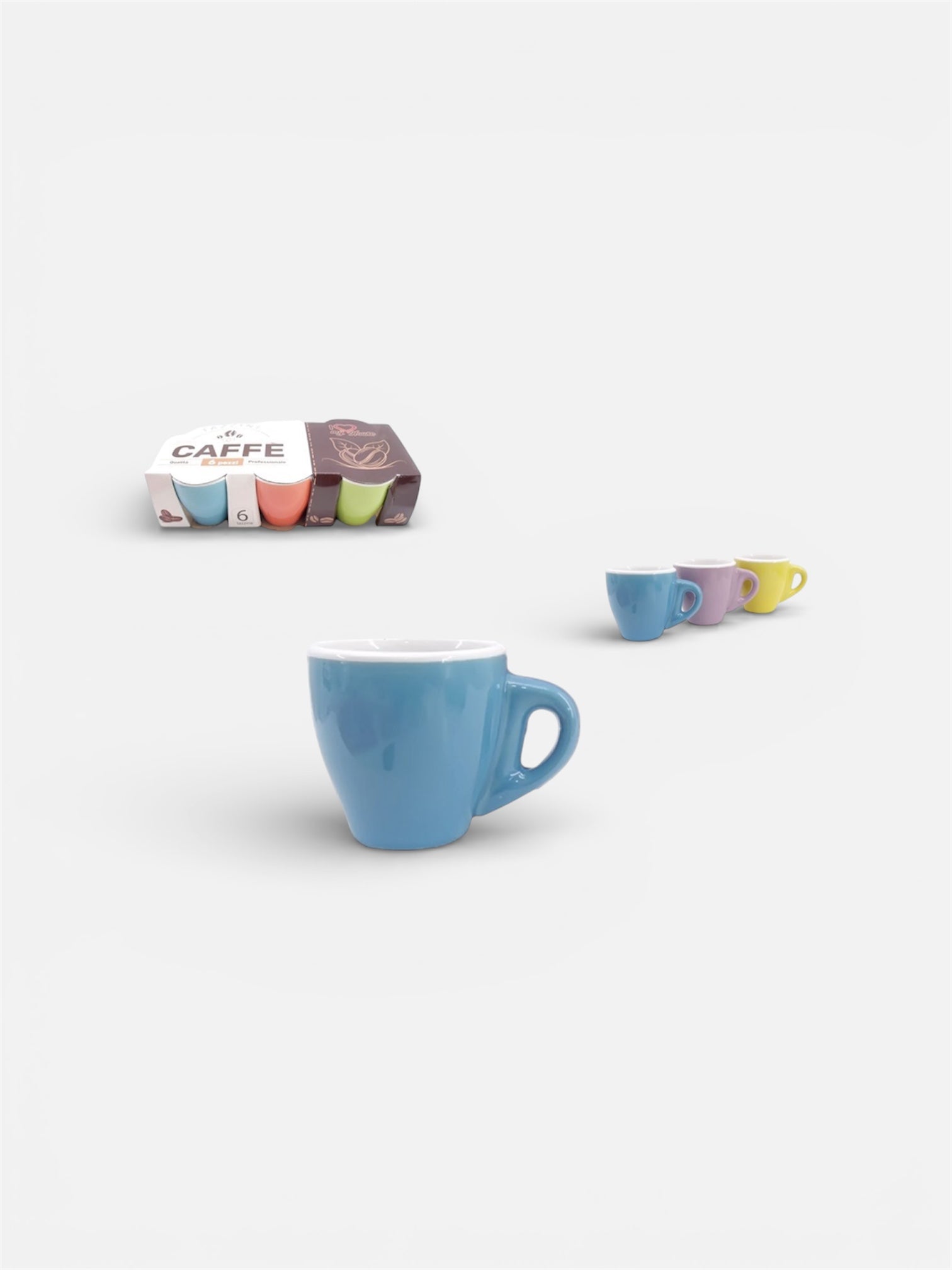 TAZZINE CAFFE CONF.6 PZ COLORATE